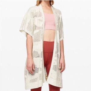 Lululemon Find Your Light Wrap Cardigan Ivory